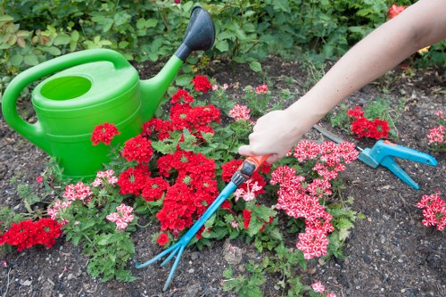 Low-maintenance and family-friendly garden design by Havering landscape gardeners