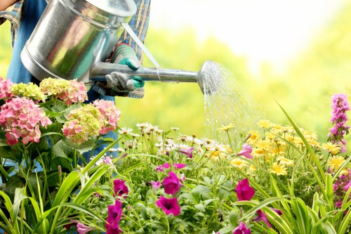 Seasonal planting design for garden renovation in Havering